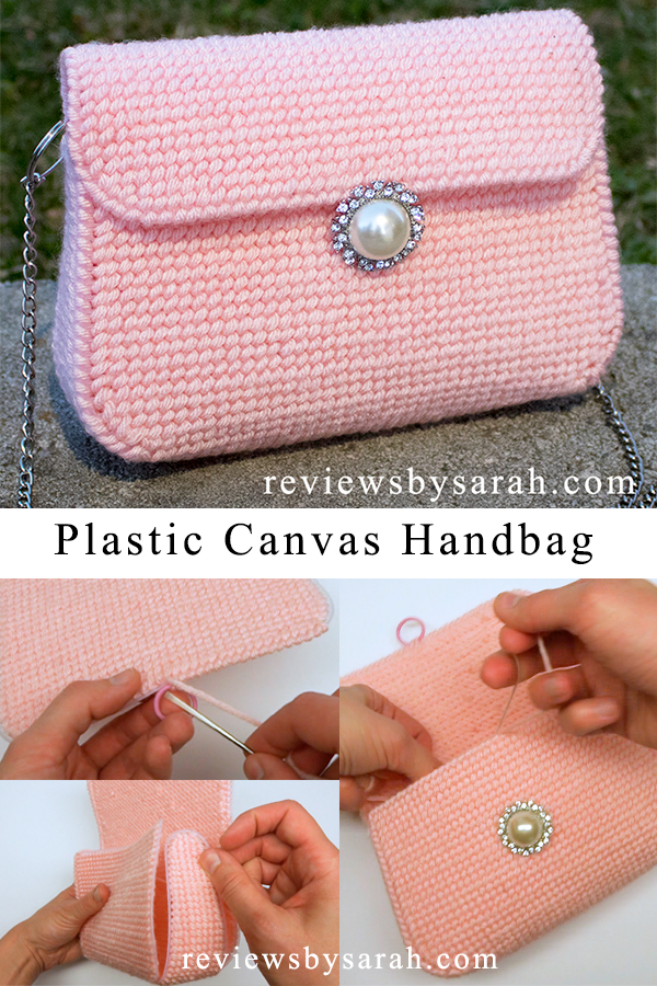 Plastic Canvas Bag Purse