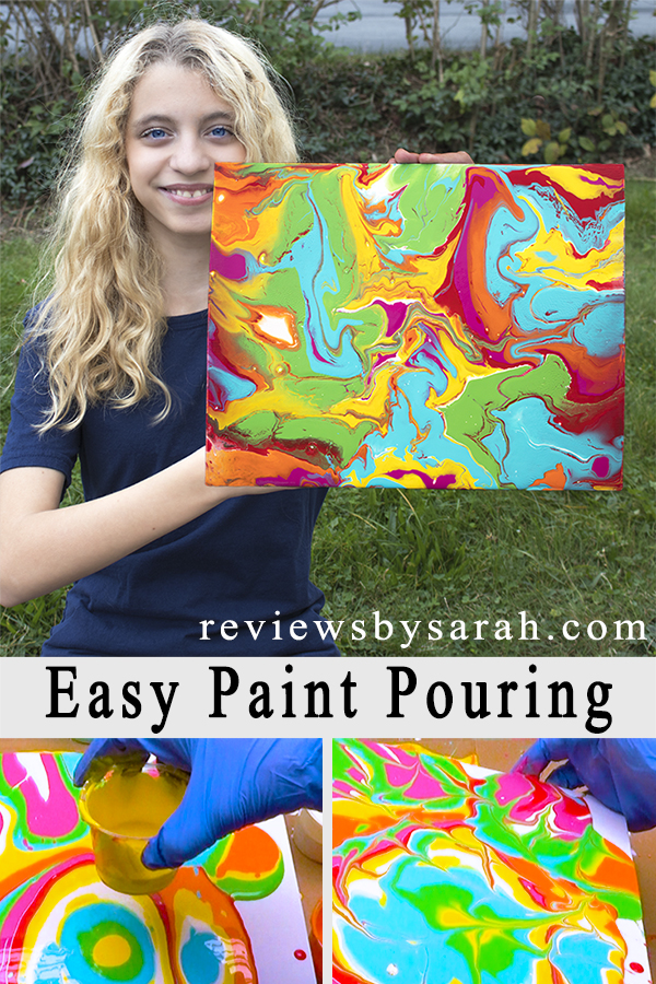 How to Pour Paint Pouring on Canvas