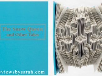 Book Page Folding into a Snowflake