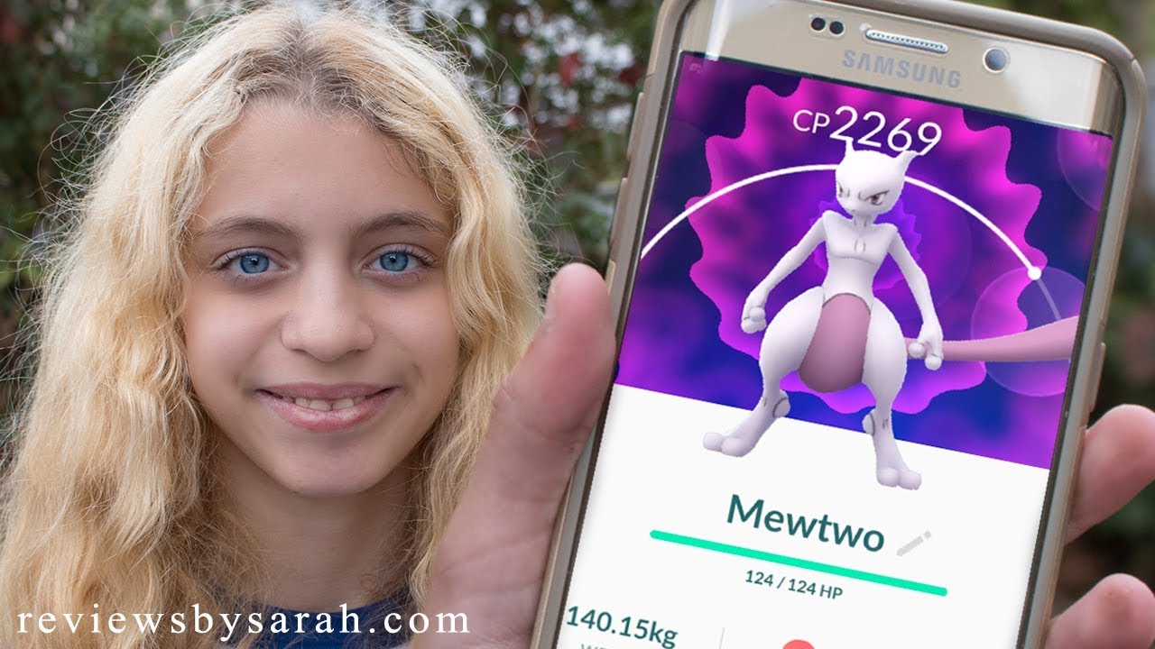 Caught a MewTwo in Pokemon Go - Reviews by Sarah ™