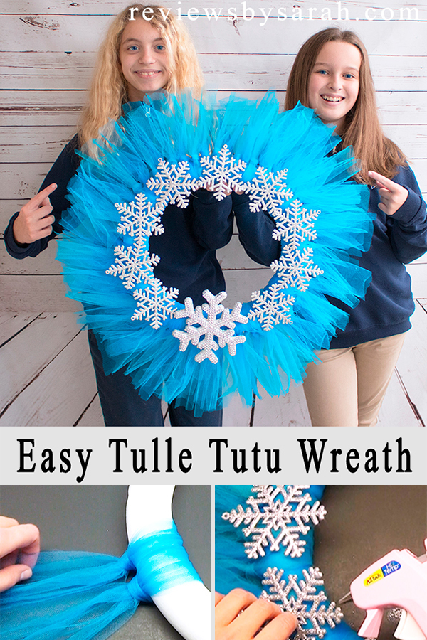 Easy Tulle Tutu Wreath