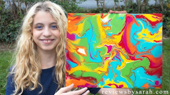 How to Pour Paint Pouring on Canvas