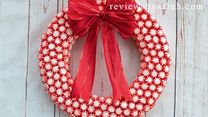 Peppermint Candy Wreath